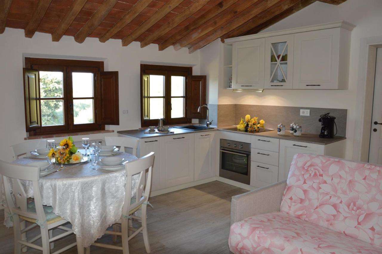 Le Bozze "Il Frantoio" Con Piscina, Wi-Fi, Posto Auto Apartment กัสตาลเญโต การ์ดุชชี ภายนอก รูปภาพ