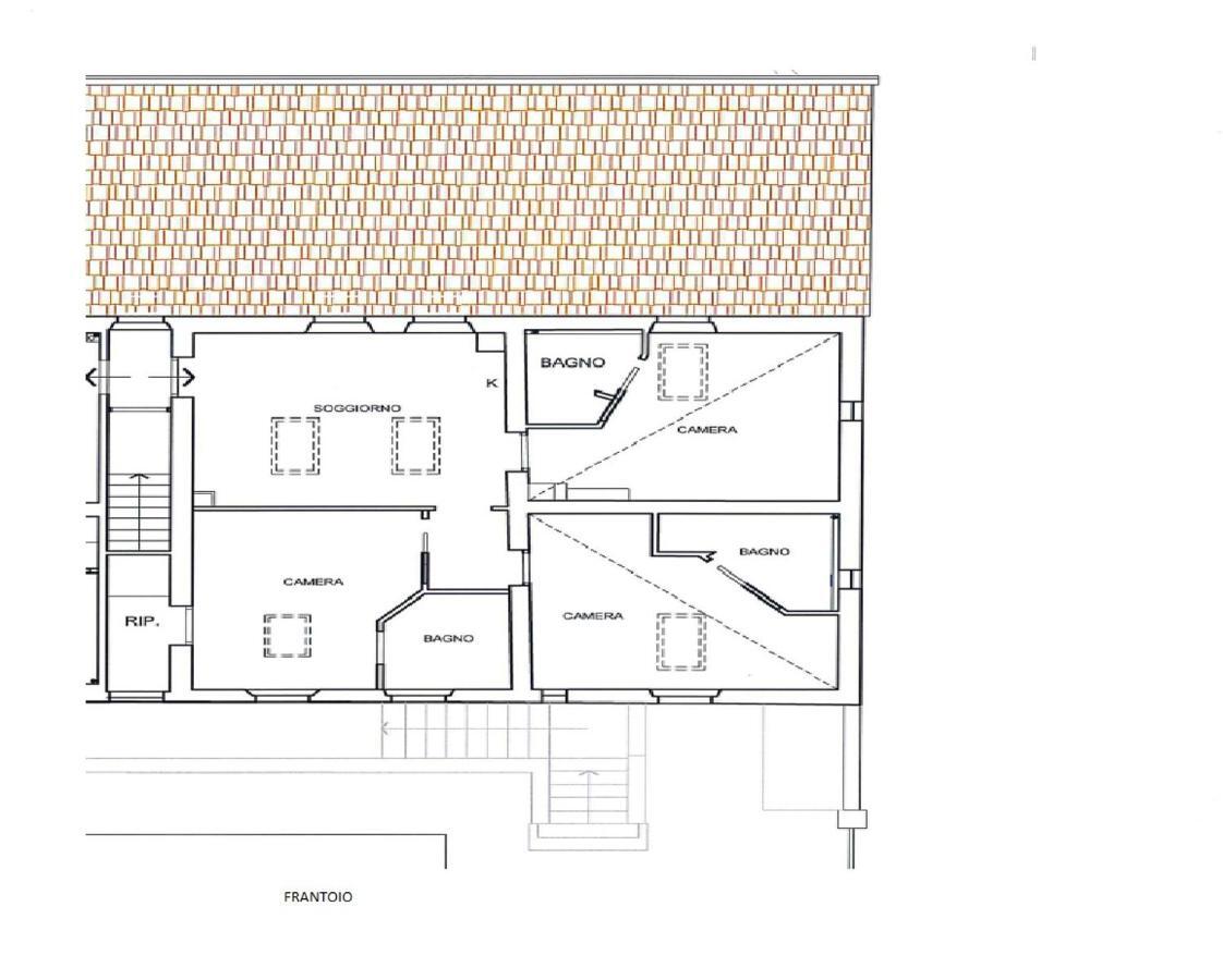 Le Bozze "Il Frantoio" Con Piscina, Wi-Fi, Posto Auto Apartment กัสตาลเญโต การ์ดุชชี ภายนอก รูปภาพ